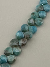 Heart Turquoise Sillicatite Beads - DIY Beading Supplies