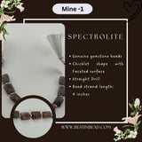 Spectrolite Teardrop Bead Strand