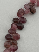 Pear Pink Tourmaline Beads - DIY Beading Supplies