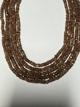 Andalusite Rondelle Gemstone Beads - Natural Semi Precious Bead Strand - Sizes 2mm to 7mm - Jewelry Making Supplies
