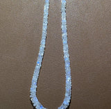 Rainbow Moonstone natural semi precious gemstone bead strands, tyre shaped bead strand, faceted bead size 4.5mm handmade gemstone bead strand 97 Carat, women jewelry making necklaces, earrings, and bracelets bead strands.