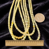 Ethiopian White Opal Round Smooth Beads | Natural Welo Fire Opal Sphere Strand | Bulk Lot
